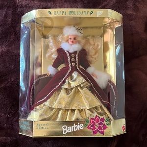 1996 Happy Holidays Vintage Barbie Doll! 🤩